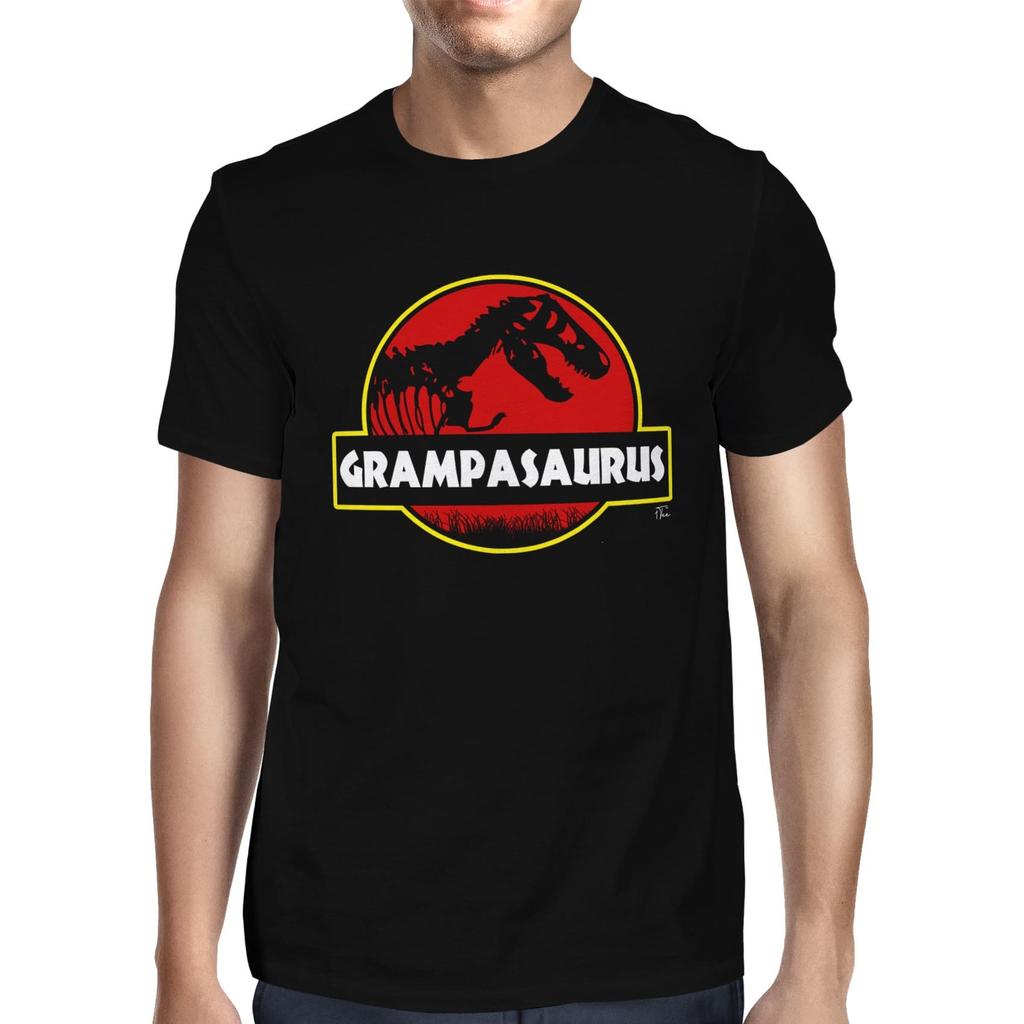 1Tee Mens Grampasaurus Dinosaur T-Shirt