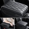 Car Strip Armrest Cushion Mat Auto Center Console Pad Memory Foam Armrest Box Hand Rest Pillow Universal Fit for Most Vehicles