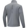 Li-Ning Fitness Series Letter Casual Comfortable Stand Collar Zipper Hoodie Men Hoodies Shadow-Gray AWDU129-2