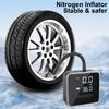 Перезаряжаемые аксессуары для шин ЖК-дисплей Воздушный компрессор Портативный воздушный насос Цифровой насос для накачивания шин
