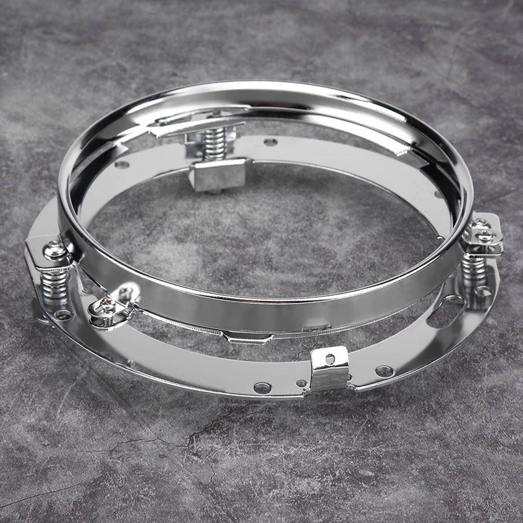 7-дюймовое круглое светодиодное крепление для фары, кольцо, нержавеющий держатель для фары для Wrangler