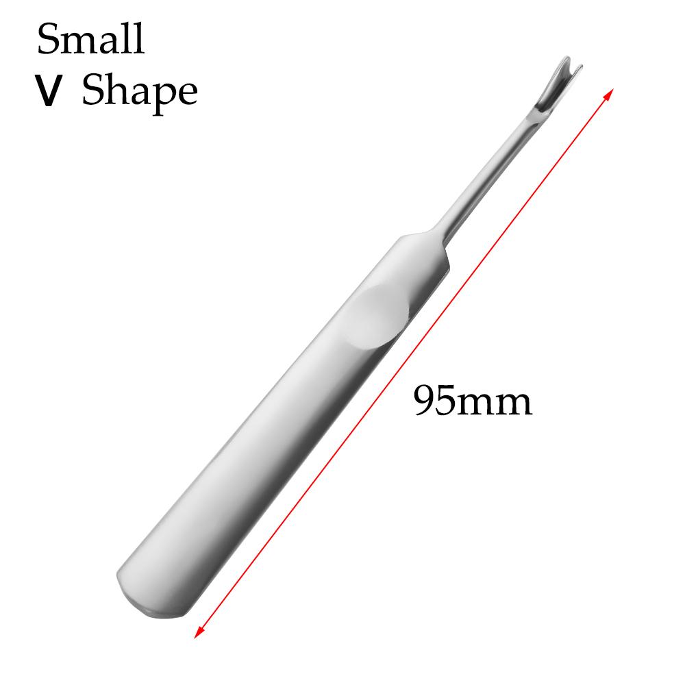 4 шт., U + V-образный набор инструментов для вышивания кожи, ручной работы, набор инструментов для пробивки канавок, дырокол для кожевенного ремесла, набор инструментов для снятия фаски