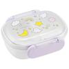 Skater Children's Lunch Box, Small Size, 1 Tier, 270ml, Fluffy Dome Shape, Kids Lunch, Antibacterial Treatment, Made In Japan, Shinapushu, Girls QAF1A