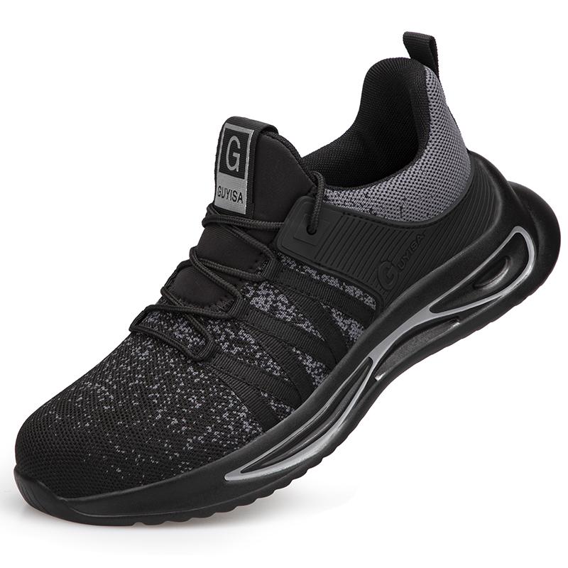 Indestructible Sneakers Men Work Shoes Breathable Anti-Smash And Puncture Work Shoes Boots Dropshipping