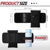 Gym Magnetic Bottle Sleeve Water Bottle Carrier with Phone Holder Stable Water Bottle Carrier Convenient Water Bottle Carrier