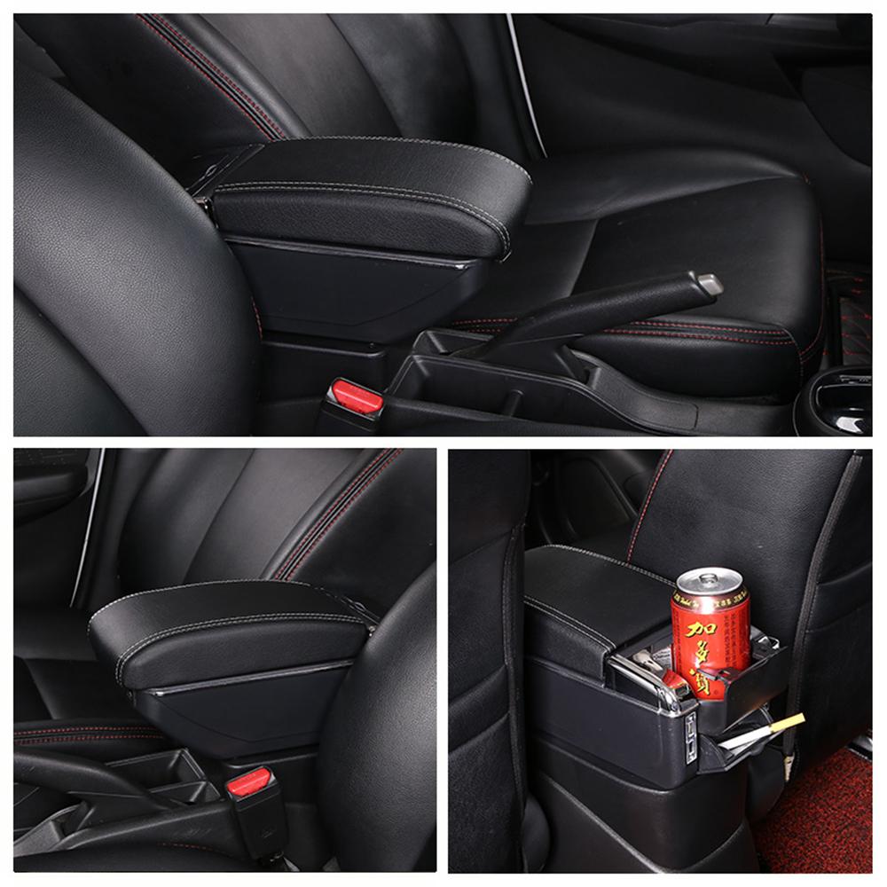 Автомобильный подлокотник для Peugeot 2008, модернизированный подлокотник, ящик для хранения, автомобильные аксессуары, выдвижной, 2019 2020 2021