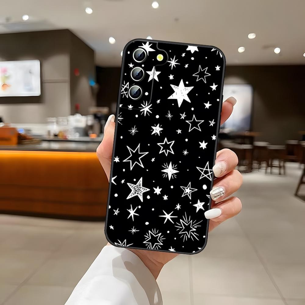 Модный Чехол для Телефона INS Звезды Для S25 Samsung S26 S24 Ultra S22 S23 S20 Fe S21 Plus A54 A34 A16 A53 Задняя Крышка