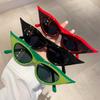 Cat's Eye Sun Glasses Creative Alien Sunglasses Street Photo Outdoor Sunshade Sunglasses