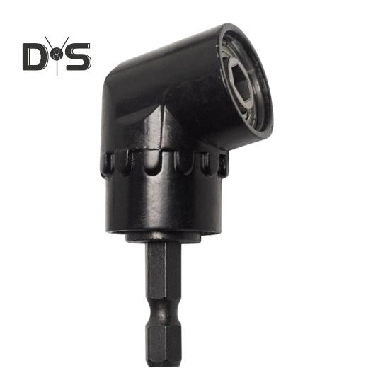 105-градусный угловой адаптер для дрели, универсальный, устойчивый к коррозии, простой в установке, вращающийся шестигранный хвостовик, угловая насадка для дрели