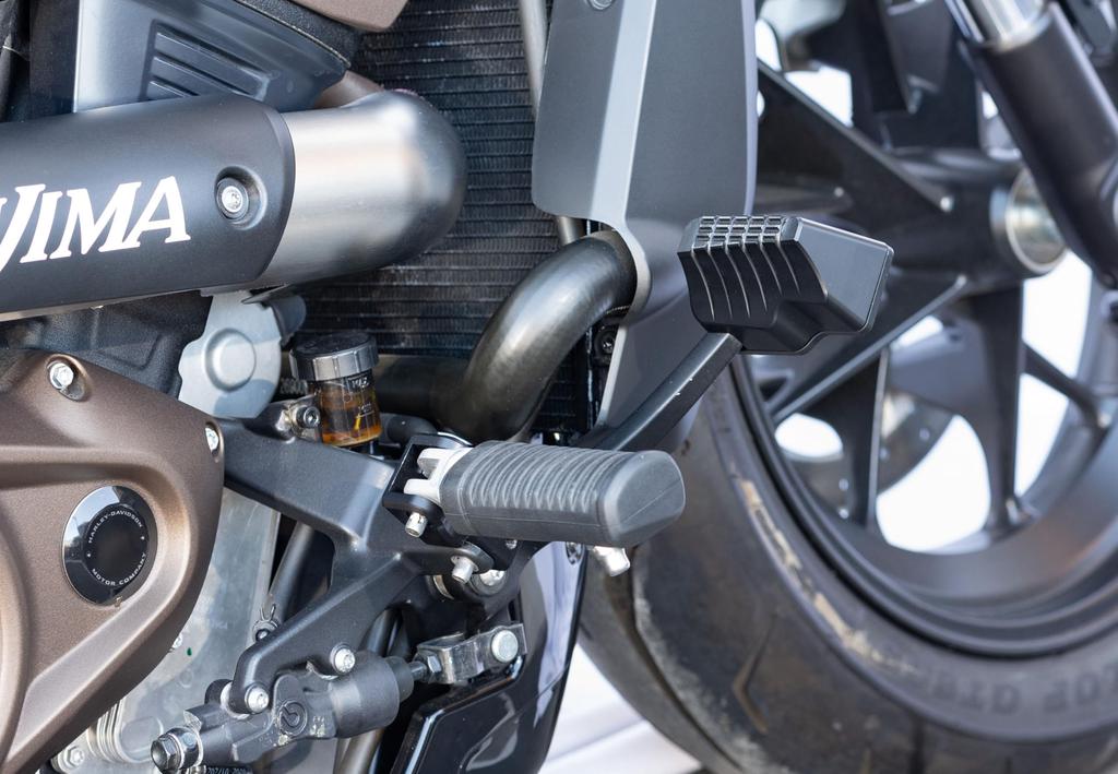 Kijima для Sportster S Улучшенный комплект Подъемные кронштейны, Сталь/Алюминий, ('21-/RH1250S), Позиционирование, Черный, 2-компонентный (HD-05447)