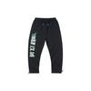 Li Ning Printed Loose Cuff Basketball Pants Men Bottoms Black AKLQA71-1