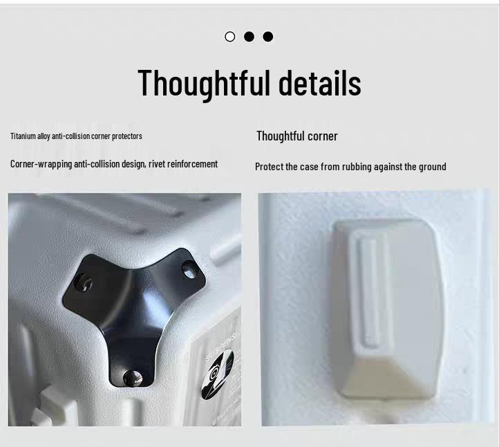 Очень большой антибактериальный чемодан-тележка с 5 колесами и кодовым замком