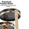 9 Level Dimming Adjustable Dimming Glasses Round Fishing Sunglasses  Outdoor Activities