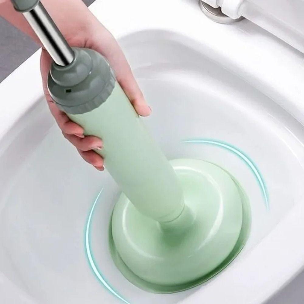 Vacuum Suction Cups Toilet Pipe Plunger Silicone Bathroom Kitchen Sink Unclog Drain Cleaners