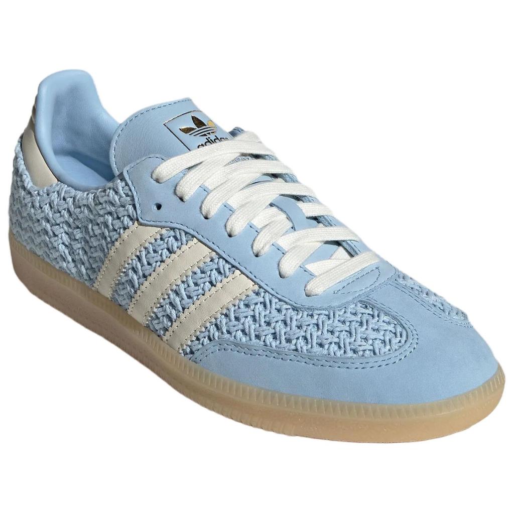 adidas Оригиналы SAMBA OG Немецкие армейские кроссовки Женские Синие LA7814