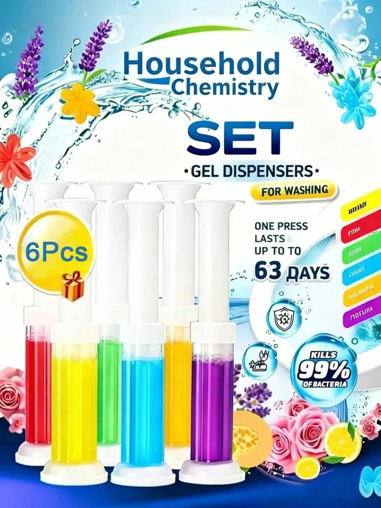 Flower Aromatic Automatic Toilet Cleaner Gel with Efficient Deodorant Disinfection, Lasting Bathroom Fragrance, and Dir… More