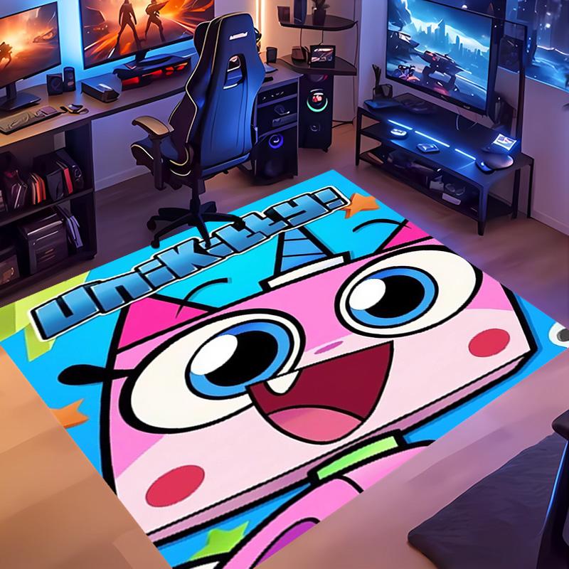 1pc UniKitty Entrance Mat, Non-Slip Mat Area Rug,Room Decor, Outdoor Decor, Kitchen Rug,Doormat - Machine Washable, Easy to Clean