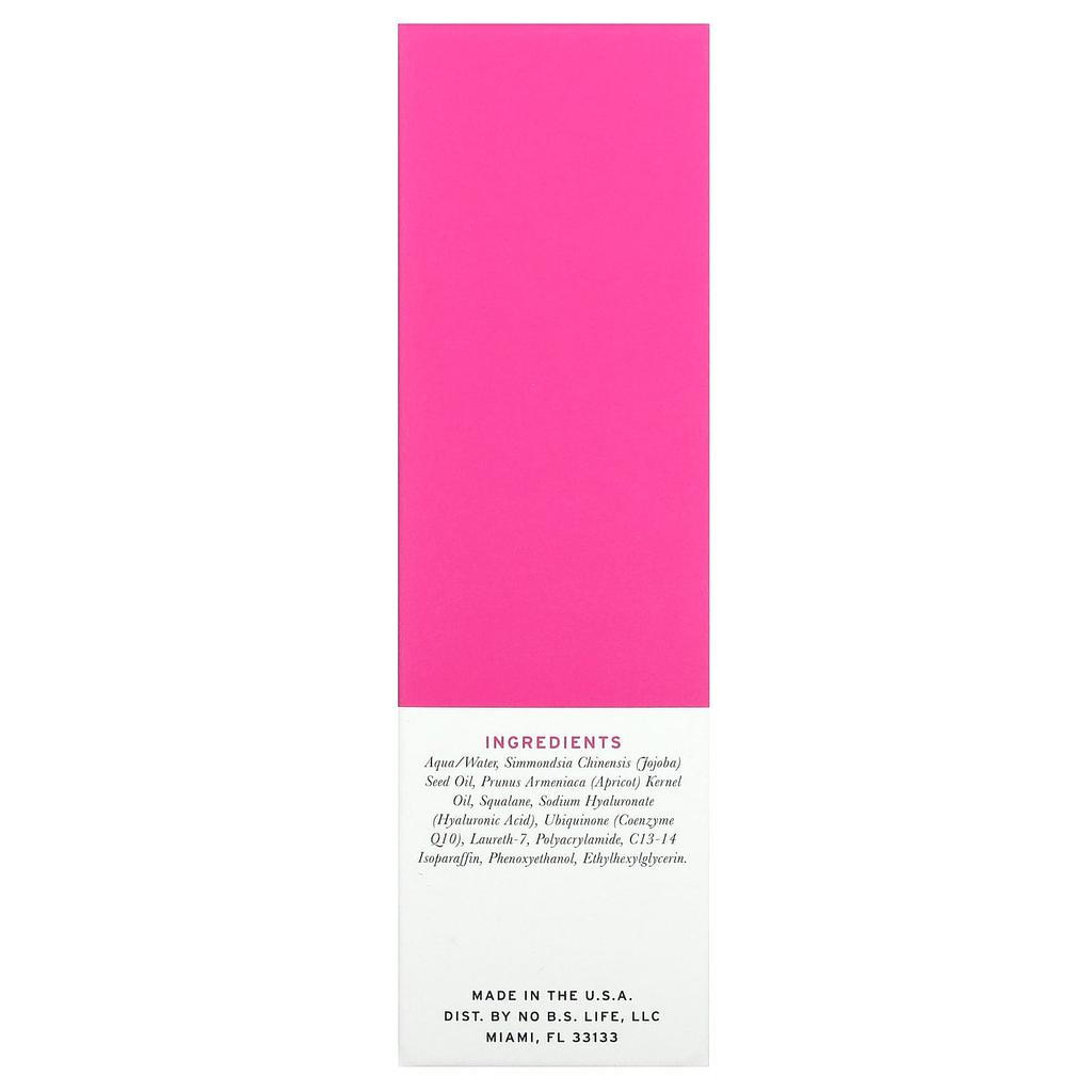 No BS Skincare, антиоксидантный крем с COQ10, 1 жидкая унция (30 мл)