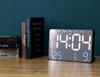 НАСТЕННЫЕ ЧАСЫ МЕДЛЕННЕЕ Цифровые Светодиодные Стильные Крупные Буквы Внутреннее Украшение Настольные Часы с Пультом Дистанционного Управления Дата Температура День Недели АЛЮМИНИЙ 275