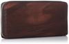 Кошелек Hamnett, итальянская кожа растительного дубления FLUID, с круглой молнией, длинный, темно-коричневый [Catherine London], высококачественный 490-59204