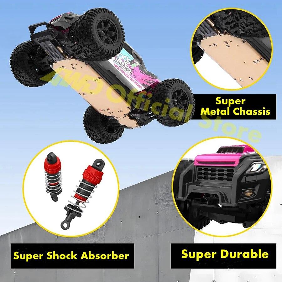 4WD RC Car 4x4 Off Road Drift Racing Cars 50 или 70 км/ч Супер бесщеточный высокоскоростной радио водонепроницаемый грузовик игрушка с дистанционным управлением для детей