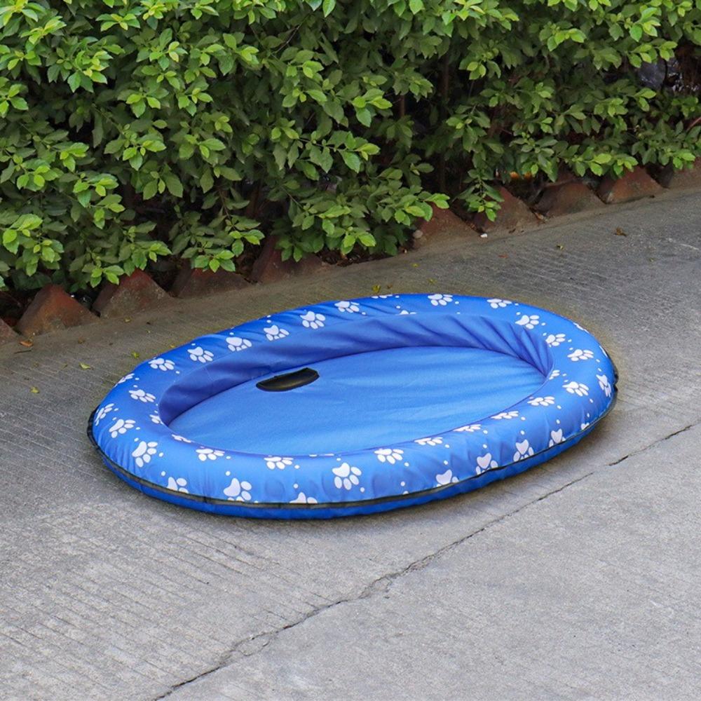 PVC Dog Swimming Float Soft Pet Dog Float Portable Pet Inflatable Raft for Cats Dogs