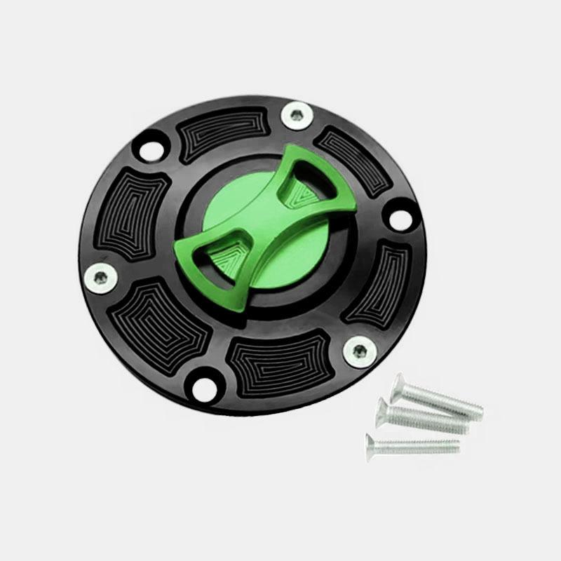 Алюминиевая крышка бензобака с ЧПУ Для Kawasaki Ninja 250 300 EX250 EX300 ER250 ER300 Z250 Z300 Аксессуары
