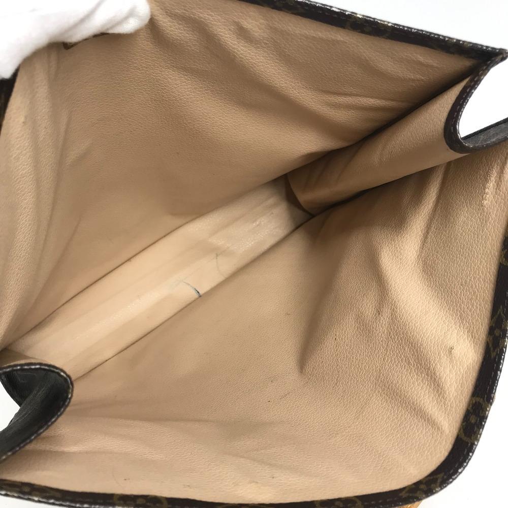 Louis Vuitton M51140 Monogram Sac Plat Tote Bag Vertical Tote Hand Bag