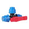 1Pcs Pipe Fittings Ball Valve With Handle Hose Barb Coupler  Water Oil Air Gas Fuel