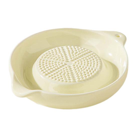 Керамическая терка для имбиря Портативная чаша для измельчения Сочный Вкусный Инструмент для измельчения фруктов, овощей, чеснока, сыра