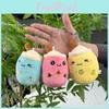 Milk Tea Unique Cup Plush Keychain Soft Toy Gift Colorful Enthusiasts Variants