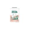 Новый японский календарь 2026 Ежедневный календарь Муми-тролль NK4410
