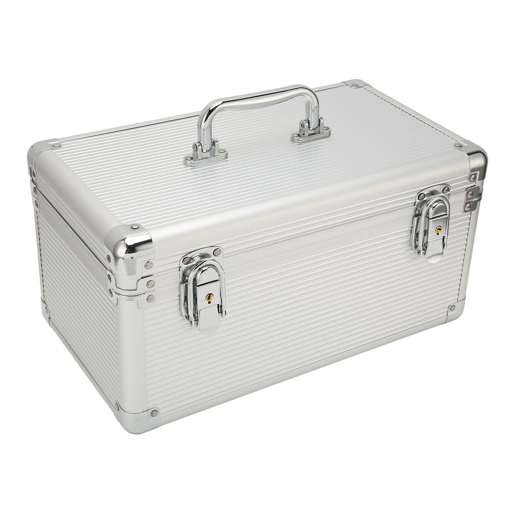 Hard Drive Storage Box 10 Bay Shockproof Hard Drive Storage Case with Security Lock 1 Tool Placement for 3 5in Hard
