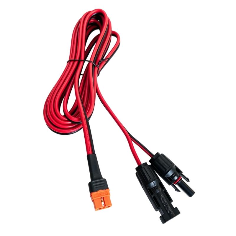 Кабель для солнечной зарядки XT60I (мама), провод PVC 10 AWG для зарядки портативных электростанций и подключения к солнечным панелям