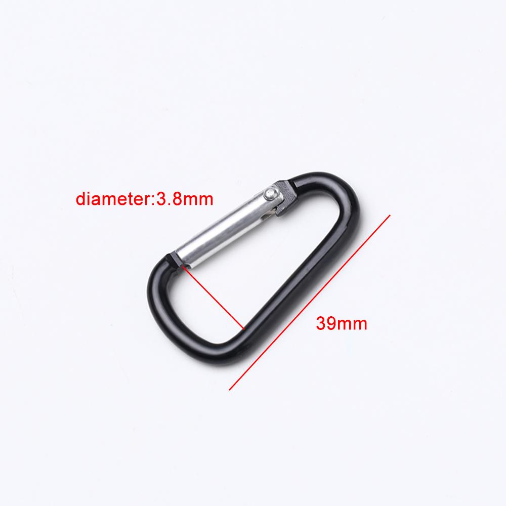 5/10pcs New Equipment Safety Camping Hiking Hook Buckle Keychain Climbing Buckles Alloy Carabiner