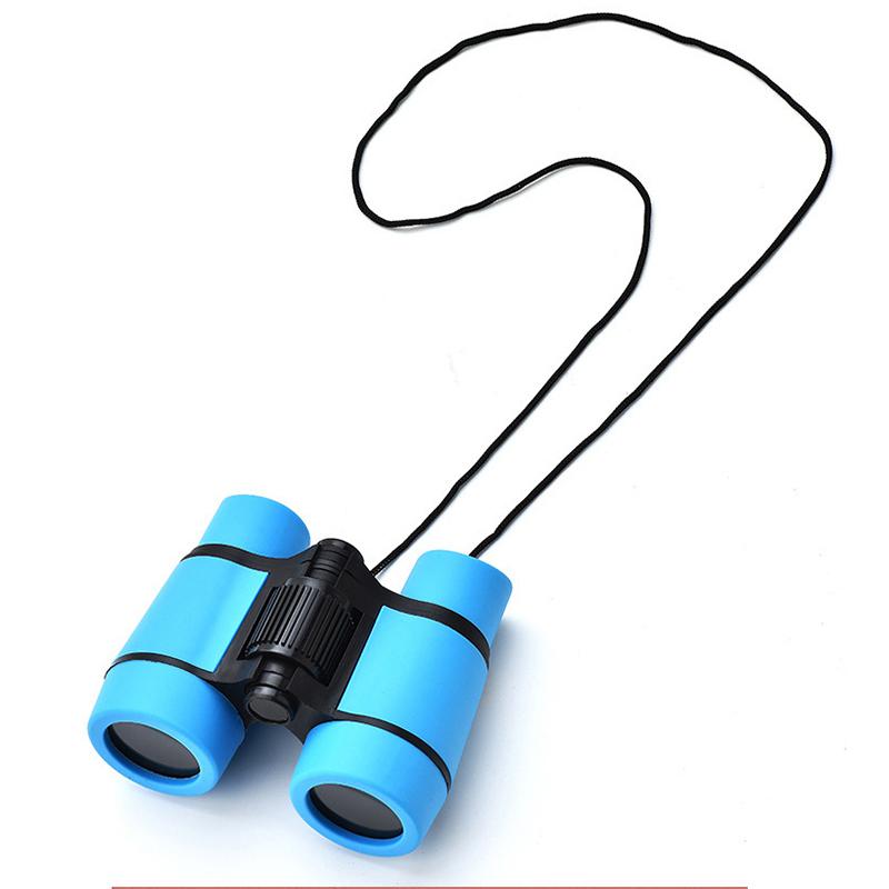 Детский бинокулярный телескоп 4X30, детский образовательный телескоп для наблюдения за птицами, складная ручка, противоскользящая оптика, телескоп