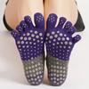 Five Fingers Yoga Socks Silicone Anti-slip Cotton Pilates Socks Women Breathable Gym Fitness Running Dance Sports Socks