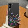 Чехол для телефона Vivo Y31 Y31D Y31S 4G 5G, градиентный, с бантом и сердцем, матовый силиконовый, защита от отпечатков пальцев, для Vivo Y 31, Funda высшего качества