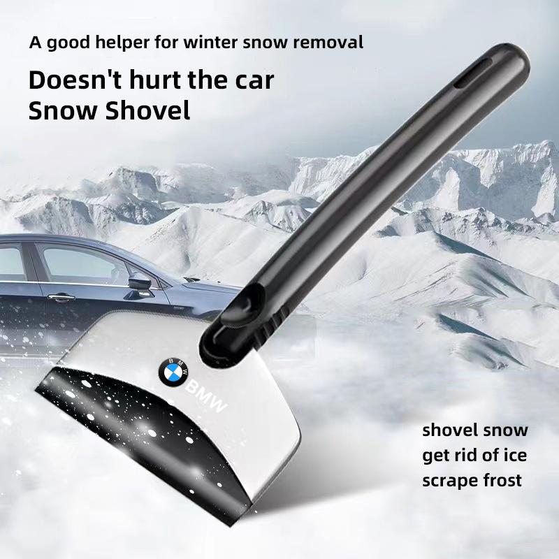 1xCar Snow Removal Shovel Defrosting Glass Ice Scraper Too Valve Cap For BMW X1 X2 X3 X5 X4 X6 X7 iX3 F20 F10 F07 E7 Accessorie RR2 qazx1
