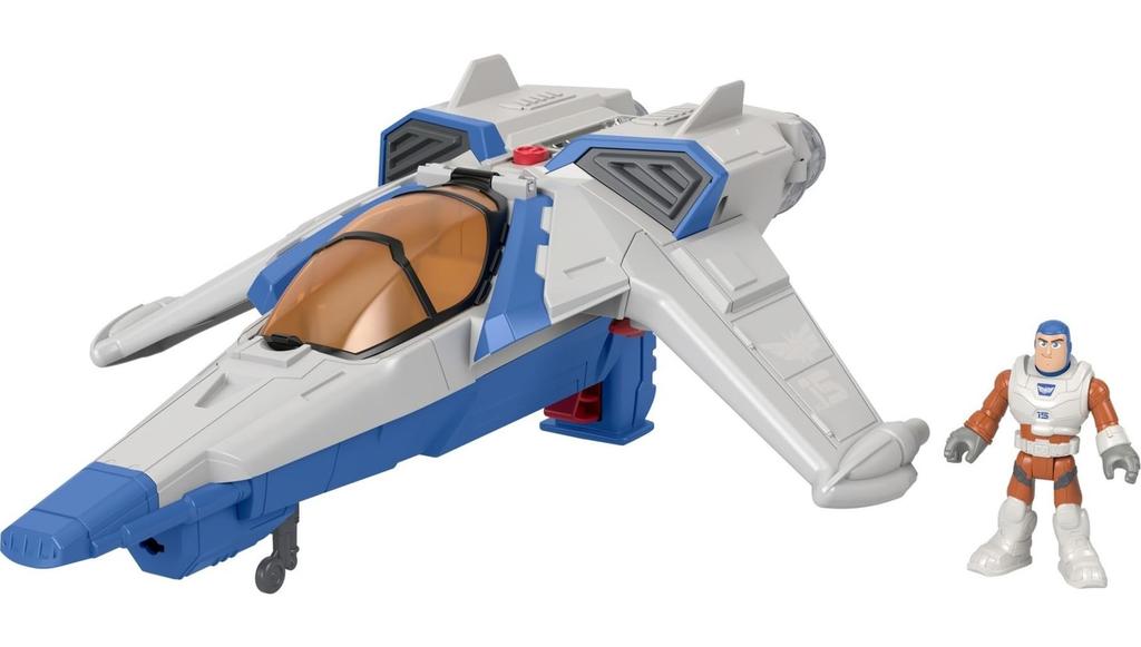 Fisher-Price Imaginext Buzz Lightyear Light & Sound Vehicle (Ages 3 and Up), HGT26, White