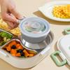Stainless Steel Heat Preservation Bento Box 2/4/5 Grids Portable Food Container Panda for Adults Kids for Children School Picnic