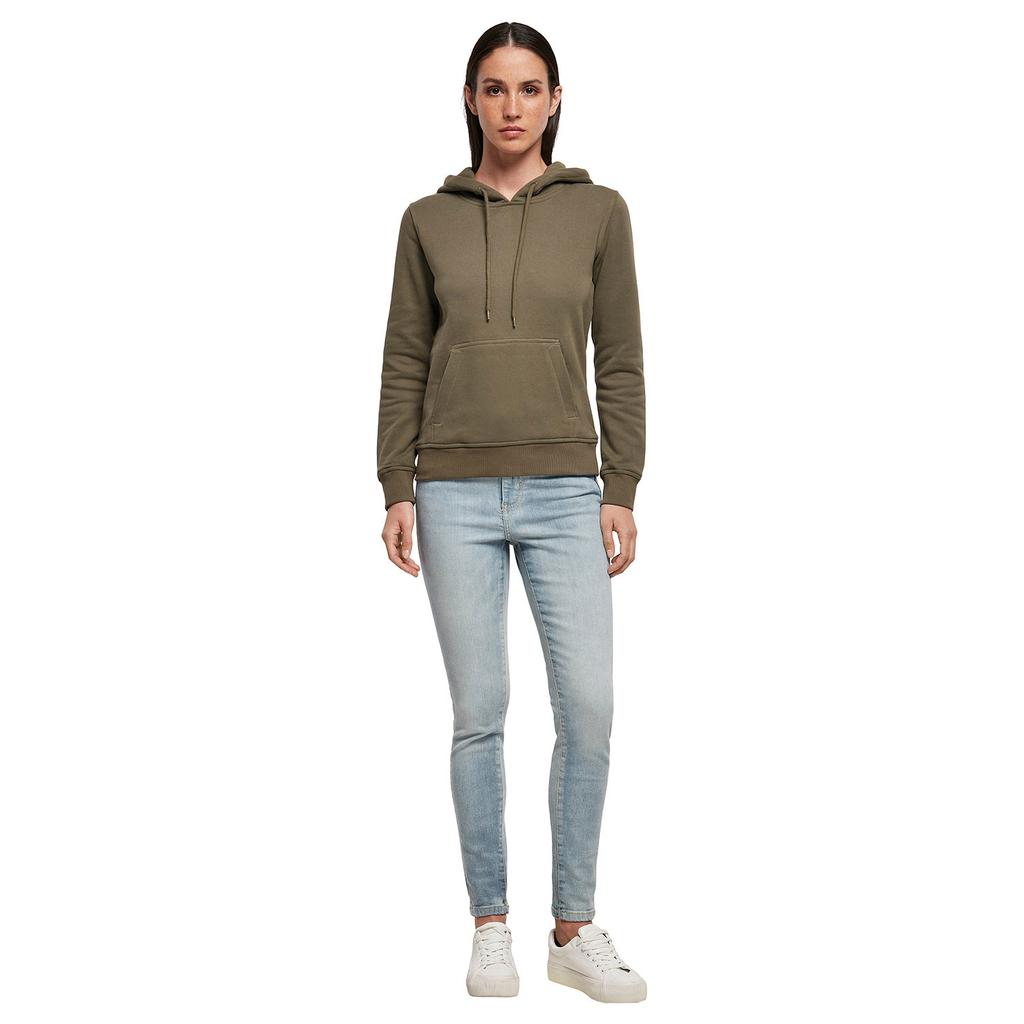 Build Your Brand Женская/женская толстовка из органического материала