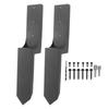 Fence Post Anchor Ground Spike Heavy Duty Steel Fence Post Repair Stakes Fence Post Repair Kit