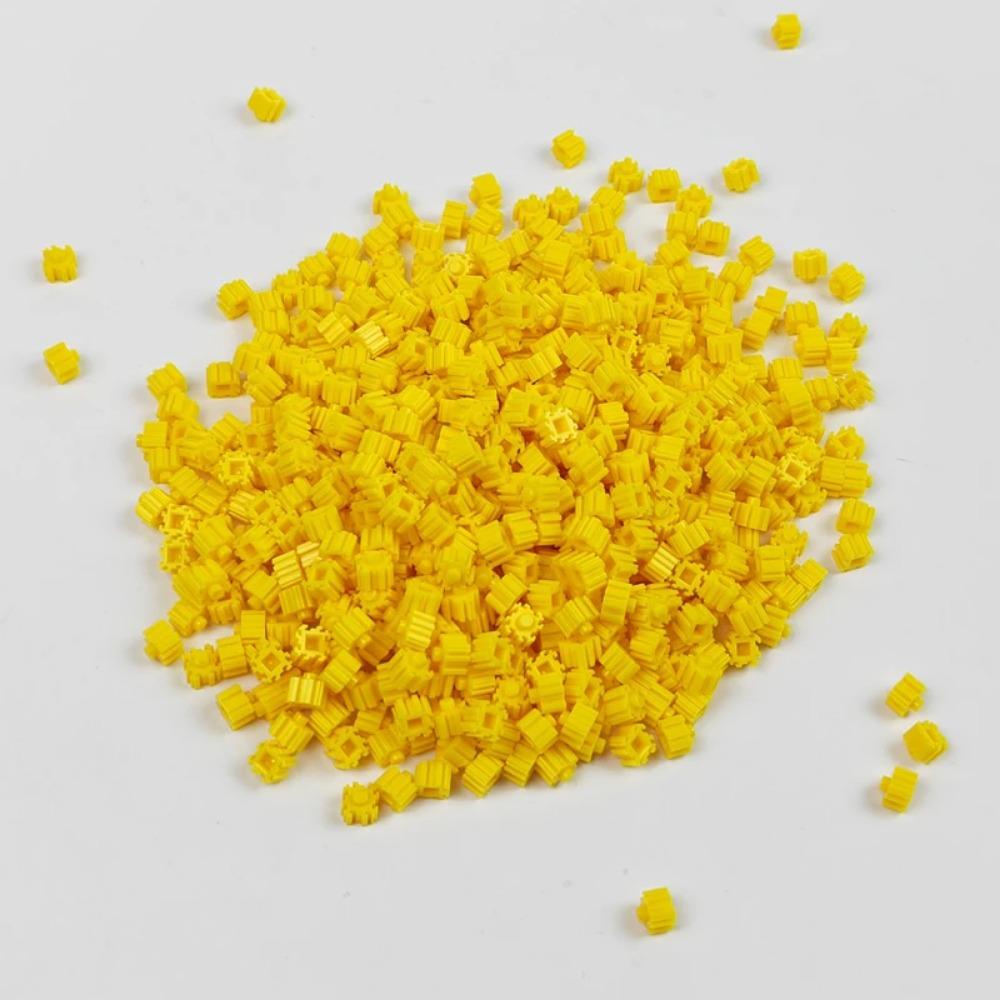 1000pcs 6*6mm Pixel Art Puzzle Micro Diamond Building Blocks DIY 3D Small Brick For Children's Toy Educational Kids