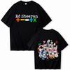 Ed Sheeran Tour Men Clothing Tee Shirt Homme In Top Tees Mens TShirt Short Sleeve Round Neck Printing Pullover T-Shirts