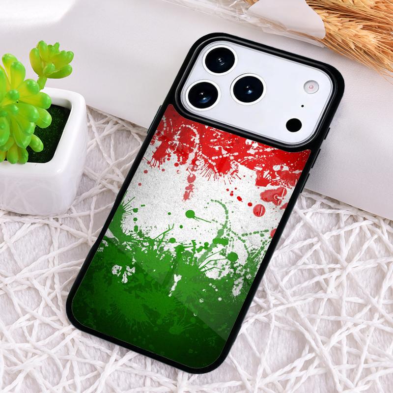Italy Flag print Phone Case for iPhone 17 Air 16 15 11 12 14 13 Pro Max Shockproof Cover