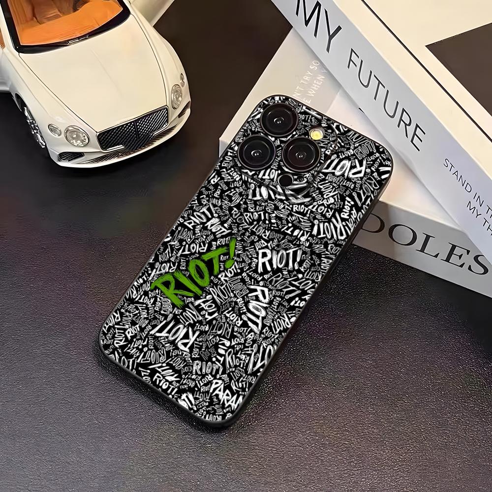 Крутой чехол Paramore для телефона iPhone 16 Pro Max, 17 Pro Max, 14, 15 Plus, 12, 13, 11 Pro, Xr, X, Xs, SE, задняя крышка