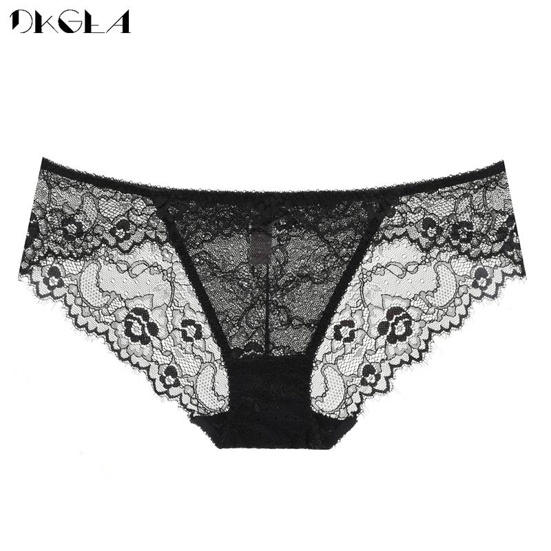 DKGEA Sexy Briefs Intimates Underwear Plus Size Women Panties Transparent
