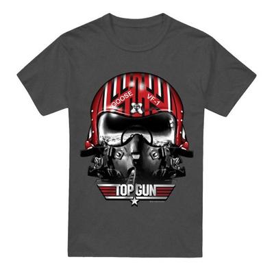 Top Gun Унисекс футболка для взрослых с шлемом гуся