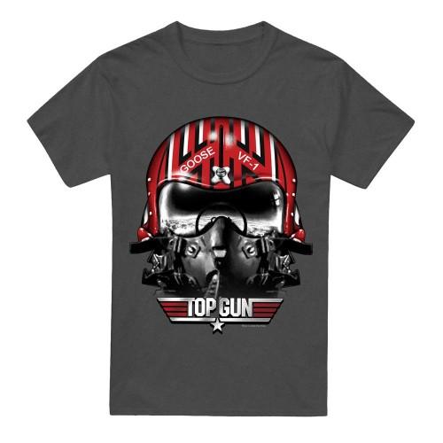 Top Gun Unisex Adult Goose Helmet T-Shirt